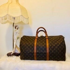 SOLD!soldAuthentic Louis Vuitton Boston Keepall 50